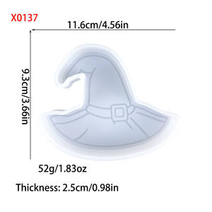 Molde de Resina de Silicona Hecho a Mano Kingnoo, Forma Irregular, 1 Pieza, Estilo DIY, Adornos Decorativos, Herramientas para Pasteles, en Stock, Hebei - Product Image 4