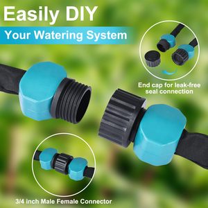 A13 PVC Platte <span class=keywords><strong>Soaker</strong></span> Slang voor Tuinbedden - 25/50/75/100ft Irrigatieslang Flexibel & Slijtvast - Product Image 3