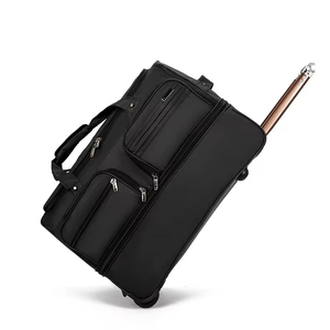 <b>Trolley</b> Bag With Wheels Retractable Large Capacity Boarding Checked Handbag Sunday Travel Luggage Wheeled Rolling Duffel Bag - Product Image 4