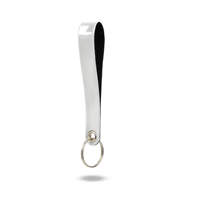 Porte-clés réfléchissant personnalisé avec logo, bracelet de sécurité en PVC souple, pendentif réfléchissant pour la promotion en extérieur