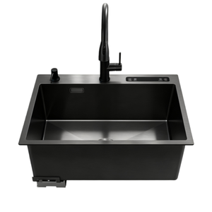 Évier de cuisine intelligent à ultrasons en acier inoxydable nano avec robinet, <span class=keywords><strong>lave</strong></span>-<span class=keywords><strong>vaisselle</strong></span> multifonctionnel pour fruits et légumes - Product Image 2