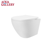 Smartlctw003 — siège de toilette mural en céramique, double évier, qualité AAA, nouvel arrivage