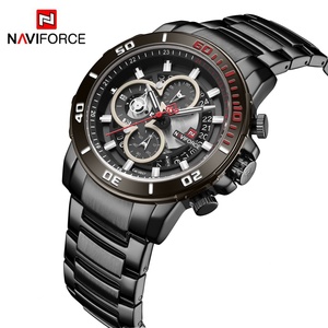 นาฬิกาข้อมือผู้ชาย NAVIFORCE 9174 โครโนกราฟ สปอร์ต ควอตซ์ สายสแตนเลส - Product Image 5