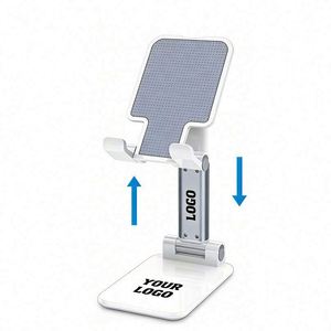Wholesale Business Logo Holder Gift Foldable Height Angle Adjustable Desk Cell Phone <b>Stand</b> Custom Promotional Gifts - Product Image 5