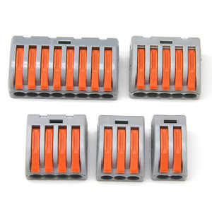 Connecteur de fil électrique enfichable bornier connecteurs de câble de câblage rapide universels pour la connexion de câble - Product Image 2