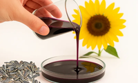 Lécithine de tournesol liquide de qualité alimentaire, huile de lécithine de tournesol, fournie par l'usine