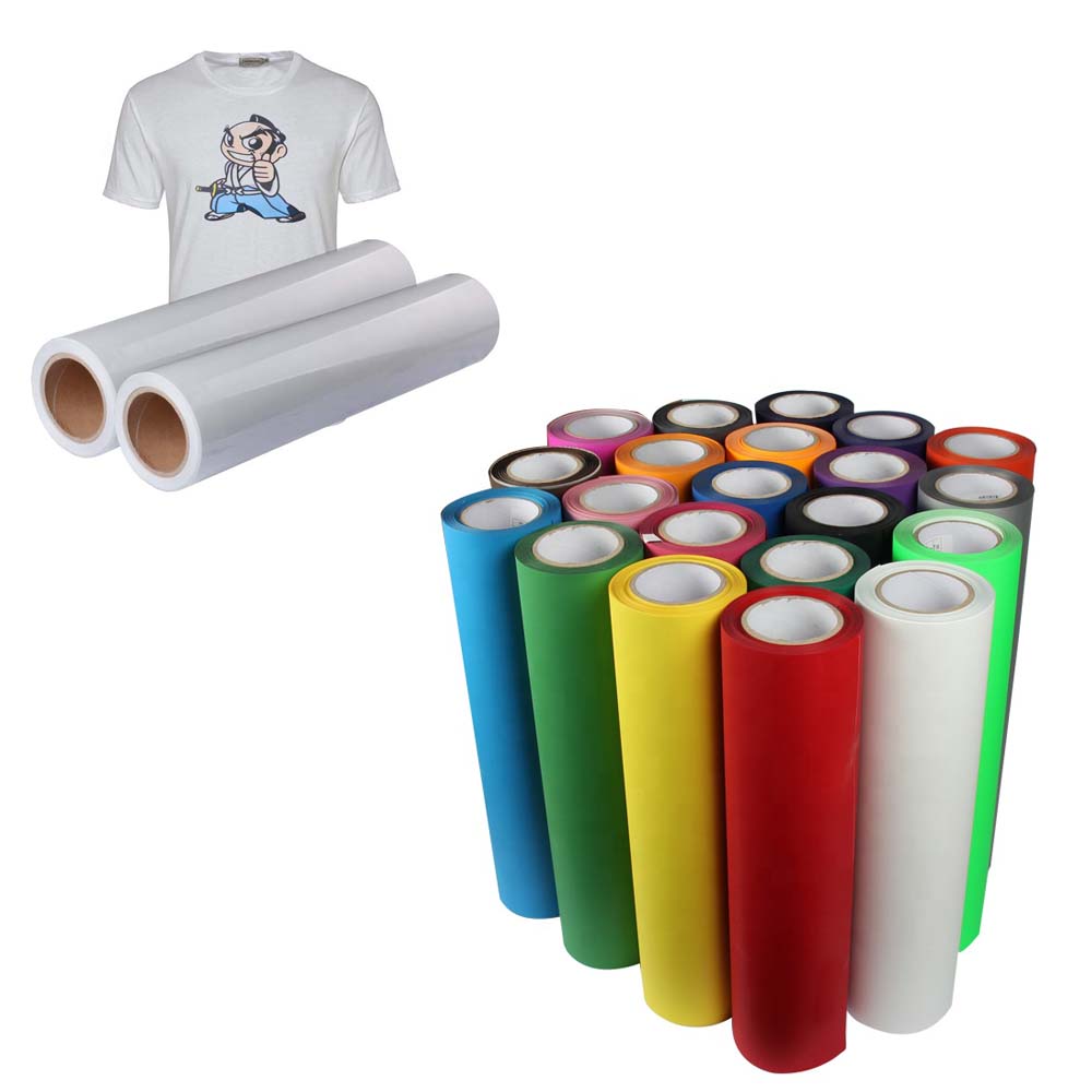 Гуанчжоу, оптовая продажа, Корейское качество, Flex HTV, текстильные рулоны, полиуретановый теплопередающий винил для одежды, футболок