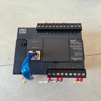 Controlador Lógico PLC Compacto TM221ME16R 24VDC para Máquinas Pequeñas, PLC OEM para Automatización Industrial, Controlador Lógico Programable, Marca Nueva