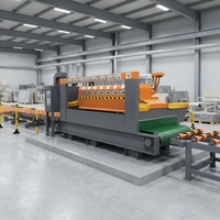 Machine automatique de martelage de pierre pour le traitement des surfaces rugueuses des dalles de granit, de marbre et de pierre naturelle