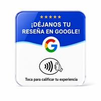 Carte de visite NFC en espagnol avec puce NTAG213, étanche, en acrylique, logo personnalisé pour hôtel, café, bar