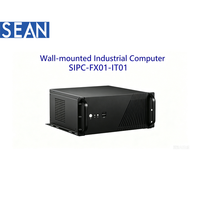 SEAN OEM Industrial PC Intel Core I3 I5 I7 I9 12th/13th Gen 6 COM RS232 RS485 2.5GbE LAN DDR4 128GB M2 2 PCIe X16 Wall-Mounted