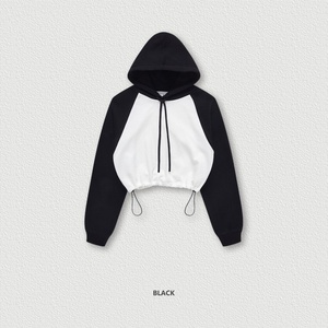 Sudadera Corta de Punto con Hombros Descubiertos, Estilo Americano, Otoño/Invierno, Personalizable, para Mujer - Product Image 5