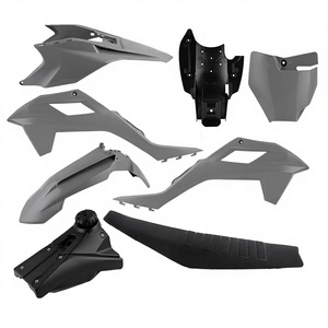 Para KTM 65 65cc KT50 KT65 <span class=keywords><strong>2022</strong></span> Kit de plástico Carenado Número Placa Cubierta lateral Guardabarros Tanque Asiento - Product Image 1