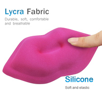Grosir Kustom Bantalan Pergelangan Tangan untuk Sandaran Lengan Mouse Silikon Gel Mouse Pad Dukungan Pergelangan Tangan Pad