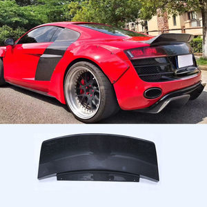 Ailerons avant en fibre de carbone ICOOH pour <span class=keywords><strong>Audi</strong></span> R8V8 V10 2008-2015 - Finition noire, qualité supérieure, ajustement direct - Product Image 5