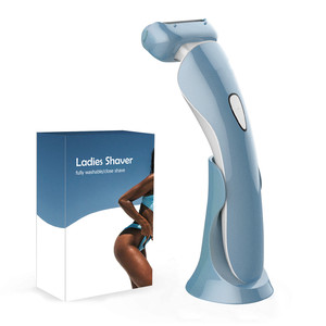 LED Spring Electric Lady <b>Shaver</b> Epilator Bikini Hair Removal Body Groin Trimmer Razors <b>Battery</b> Powered Grooming Kit - Product Image 1