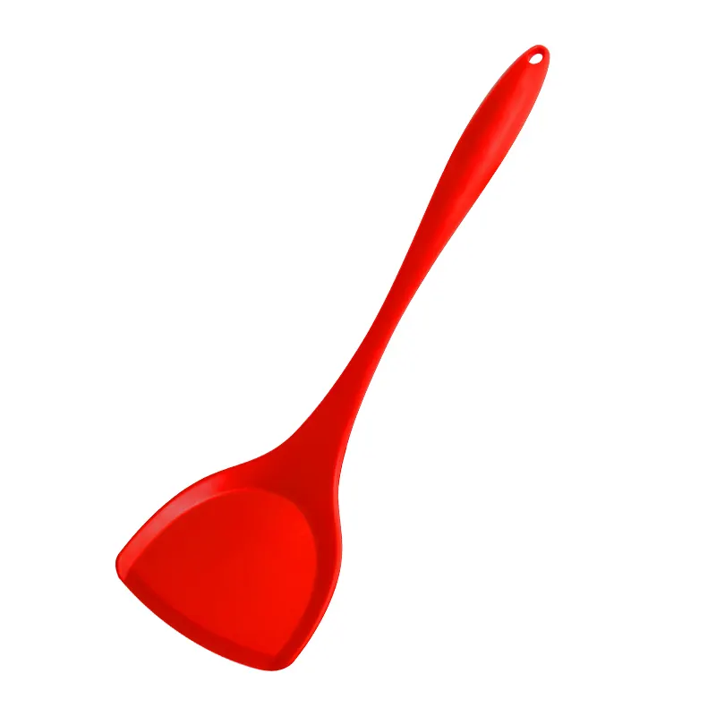 Yapışmaz spatula isıya dayanıklı mutfak naylon silikon pişirme silikon spatula kolay temizlenebilir mutfak aksesuarları