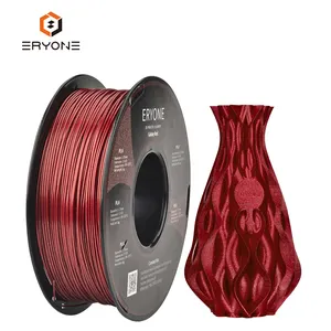 瑞龙出售3D丝状2019热火花闪光红色1公斤聚乳酸长丝，适用于FDM 3D德鲁克