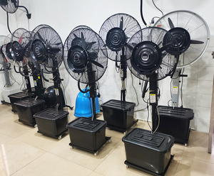 Fan Wholesaler High Speed Industrial Wall <b>Mounted</b> Standing Mist <b>Spray</b> Cooler Air Cooling Fan With Water - Product Image 6