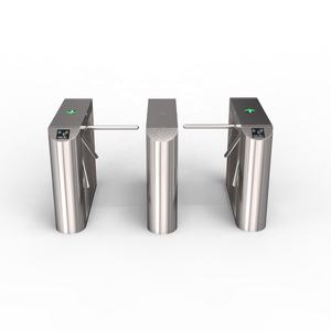 공장 판매 이동할 수 있는 QR 부호 스캐너 표 검증 삼각 십자형 회전식 문 도보 안전 입구 십자형 회전식 문 문 - Product Image 6