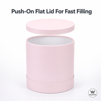 Boîte à fleurs en papier tube rond, logo personnalisé, emballage cadeau cylindrique OEM, directement de l'usine pour les fleuristes et les acheteurs en gros de produits artisanaux