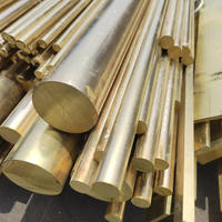 Barra Redonda de Cobre Hecha en China, de 3mm-50mm de Espesor, para la Industria de Decoración, Aplicaciones de Soldadura y Doblado