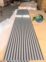 Paneles Acústicos de Madera MDF Modernos de Alta Calidad, Paneles de Pared con Listones de Madera, Insonorizantes, Ecológicos e Ignífugos para Oficinas y Salas de Conferencias