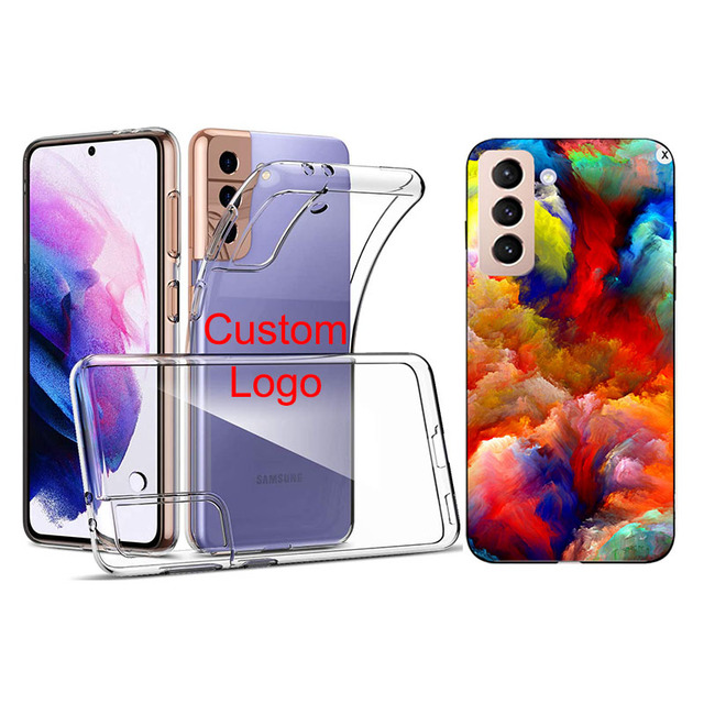 Customized Logo Design Flexible TPU Rubber Free Bubble Phone Case Cover for Samsung for Galaxy S25 S24 Plus S23 Ultra Edge FE