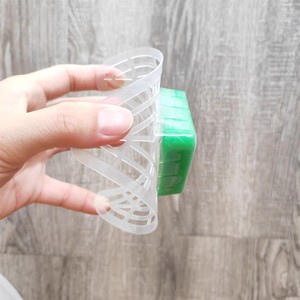Filtre désodorisant solide vert jetable pour urinoir, protection anti-éclaboussures pour toilettes - Product Image 1