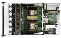Barato Thinksever SR670 V2 CPU Server Web Computer AI Server PC Video GPU 3U Rack Server Case Venta directa de fábrica