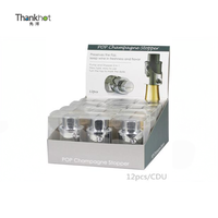 Thankhot Usine En Gros Double Loquets Presse Pompe Champagne Bouchon Économiseur Bouteille Vin Mousseux Scellant Conservateur Date Cadran