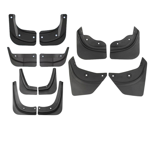 2024 Car Accessories TPE Car Fenders with Front Rear for tesla Model Y 3 Wheel Fender