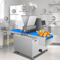 Machine à fabriquer des macarons et des biscuits automatiques pour boulangerie commerciale, à commande servo PLC, multifonctionnelle, compacte et à haute efficacité