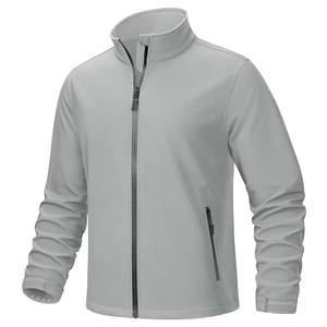 Jaket pria musim dingin tahan angin mantel jaket Custom logo <span class=keywords><strong>Softshell</strong></span> jaket tahan air luar ruangan jaket untuk pria - Product Image 5