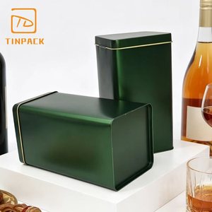 Caja Metálica Personalizada de Grado Alimenticio con Cierre Seguro, Ideal para Envasado de Regalos de Brandy, Whisky, <span class=keywords><strong>Vodka</strong></span> y Licores - Product Image 3