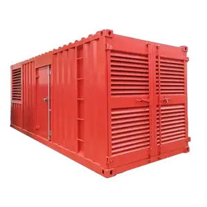 SHX 1 megawatt 1 mw 1250 kva المعطف snowproof containerized الطاقة المولد مولدات الديزل مجموعات السعر