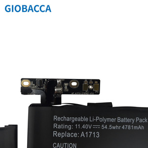 Thay Thế Máy Tính Xách Tay Pin Cho Macbook Pro Air Mô Hình A1466 A1286 A1382 A1618 A1494 A1582 A1321 A1398 A1297 Lithium Ion Gói - Product Image 2