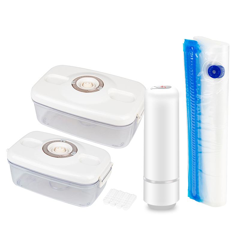 Smart Vacuum Snacks Canister with Lid