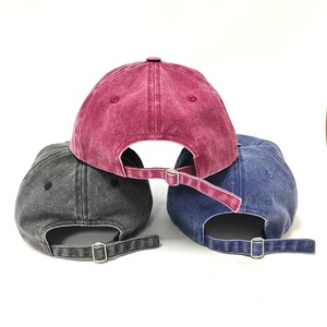 Gorras de Béisbol Desgastadas de Alta Calidad HEBEI TANXUAN, Gorra de Béisbol Desestructurada con Bordado Personalizado, Gorra Vintage Lavada y Suave - Product Image 5