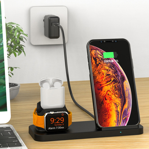 Qi rápido teléfono cargador inalámbrico <span class=keywords><strong>para</strong></span> <span class=keywords><strong>iPhone</strong></span> Xs/Xs Max/XR/ <span class=keywords><strong>x</strong></span>/8/8 Plus/Samsung/S9 S8 + <span class=keywords><strong>Apple</strong></span> <span class=keywords><strong>Watch</strong></span> serie 1/2/3/ 4 - Product Image 5