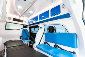 Xe Cứu Thương Giám Sát Sơ Cứu Bệnh Viện Y Tế Khẩn Cấp Vito Chất Lượng Cao Với Xe Cứu Thương Nội Thất ABS Tích Hợp - Product Image 6