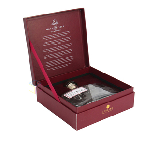 Empaque de Regalo Ecológico y Elegante para Vino, Licores y Alcohol, con Logotipo Personalizado, Brillante, con Protección UV, en Cartón Rígido para Vodka, Whisky y Ginebra - Product Image 1