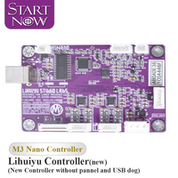 Système de contrôle laser LIHUIYU avec dongle B, carte mère, carte principale, contrôleur M2 Nano