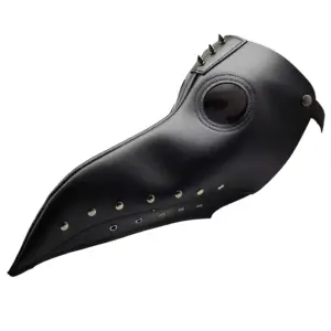 Máscara de bico de pássaro para festas de Halloween, cosplay, performance de dança, filme de terror, steampunk, máscaras faciais completas, atacado de fábrica