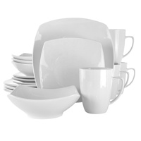 Service de Table de Luxe en Grès Céramique Noir Mat, Assiettes Colorées pour Dîner