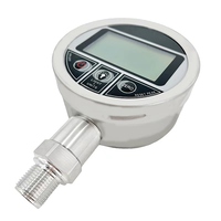 Manomètre numérique intelligent à haute précision en acier inoxydable 0,05%FS pour huile hydraulique, eau, gaz, vide