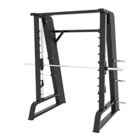 Rack de squat commercial pliable de type cadre, banc de musculation Hummer, équipement de gym multifonctionnel pour l'haltérophilie