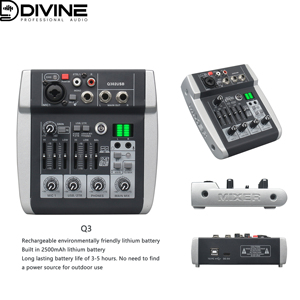 Thiết bị hiệu ứng Reverb đa kênh mini di động chuyên nghiệp, phòng thu âm, phát trực tiếp karaoke, người dẫn chương trình, bàn trộn âm thanh - Product Image 2