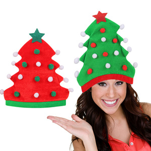 Nuevo Artículo: Gorro Navideño de Terciopelo para Disfraz de Duende, Ligero y Ajustable - Product Image 1
