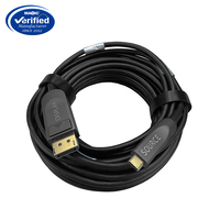 Câble Fibre Optique USB-C vers DisplayPort Haute Qualité 5m 10m 15m 20m 48Mbps pour Caméra Médicale Full HD